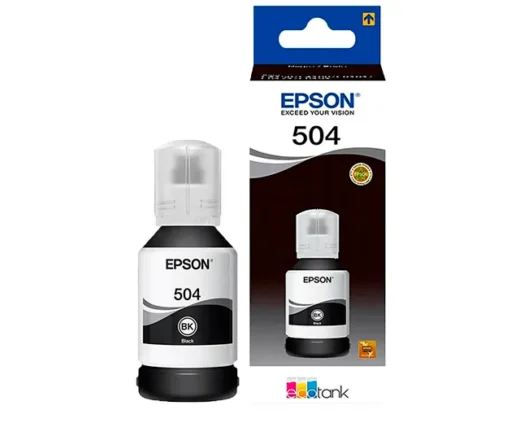 Tinta Epson T504 Negro 127ml