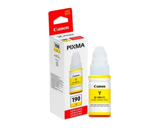 TINTA CANON GI-190 AMARILLA ORIGINAL