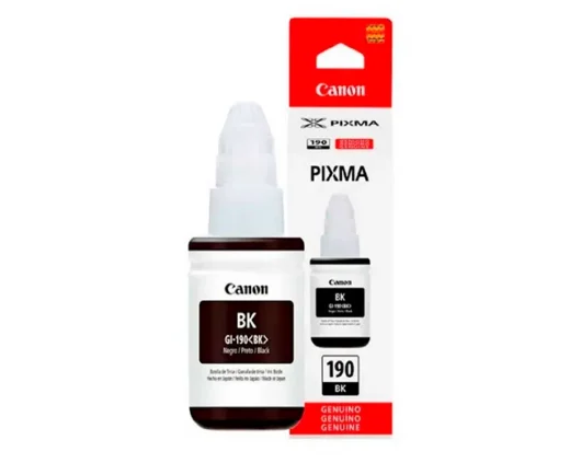TINTA CANON GI-190 NEGRA ORIGINAL