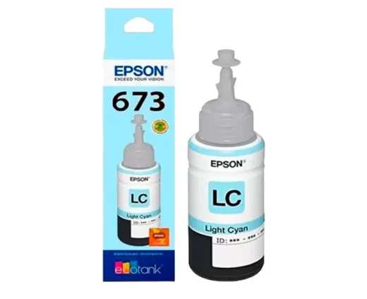 Tinta Epson T673 Cyan Claro