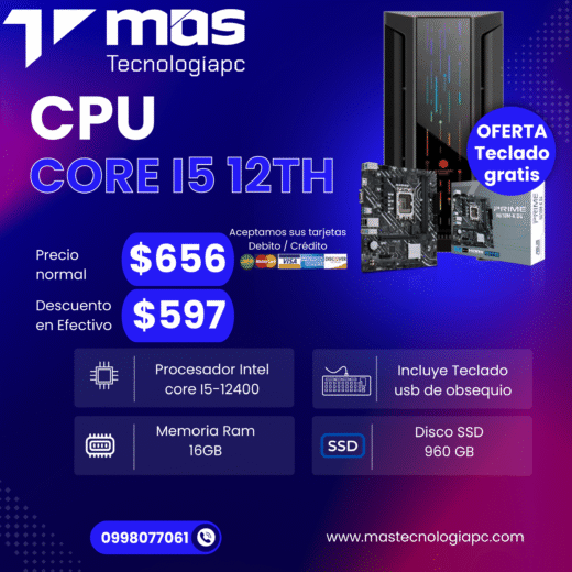 CPU CORE I5 12 TH GAMING