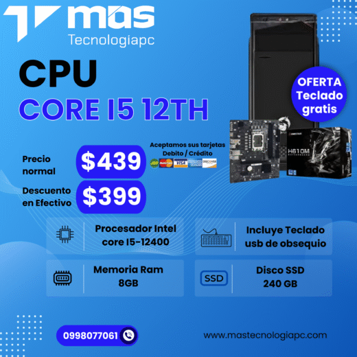 CPU INTEL CORE I5 12TH