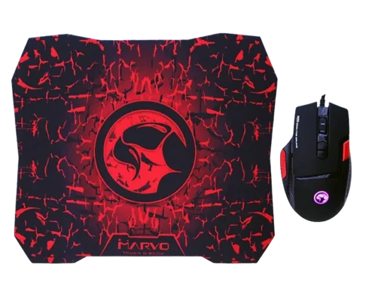 COMBO GAMER MOUSE + PAD MOUSE MARVO M355 + G1