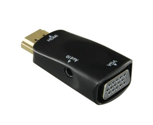 CONVERTIDOR HDMI A VGA + AUDIO