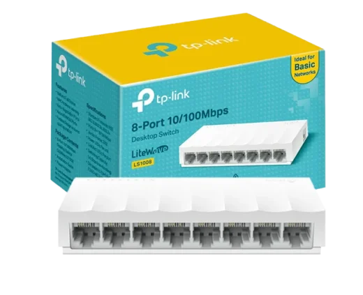 Switch de 8 Puertos 10/100Mbps LS1008