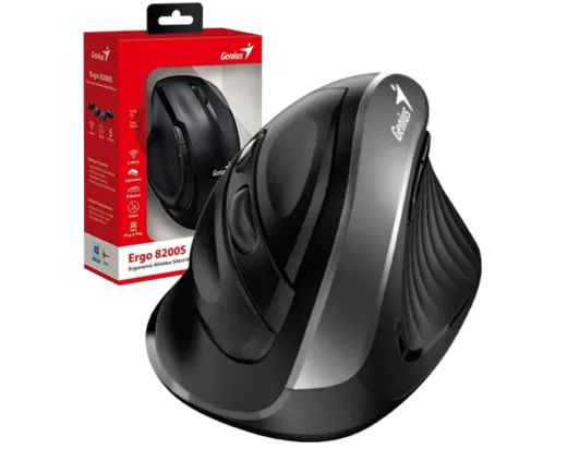 MOUSE GENIUS 8250S INALAMBRICO ERGONOMICO