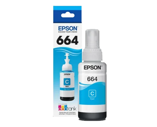 TINTA EPSON 664 ORIGINAL CYAN