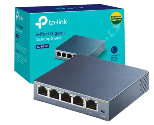 Switch 5 puertos a 10/100/1000 Mbps TL-SG105