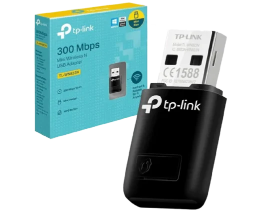 ADAPTADOR USB NANO INALAMBRICO N 300MBPS TL-WN823N