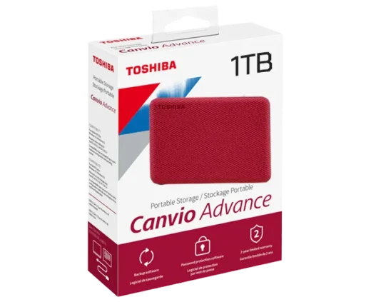 DISCO DURO EXTERNO TOSHIBA CANVIO BASICS 1 TB