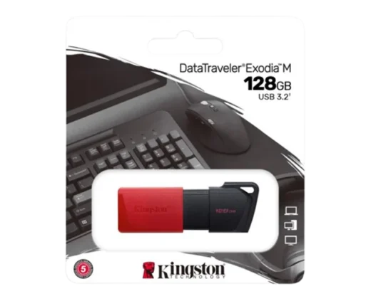 MEMORIA USB KINGSTON EXODIA 128GB