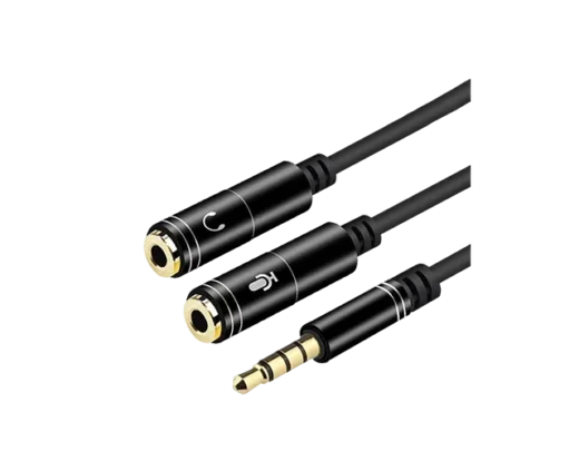 CABLE ADAPTADOR ANERA 3.5 MACHO A 2 3.5 HEMBRA