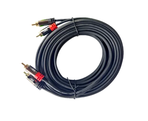CABLE DE AUDIO 2 PLUG RCA A 2 PLUG RCA 1.8M