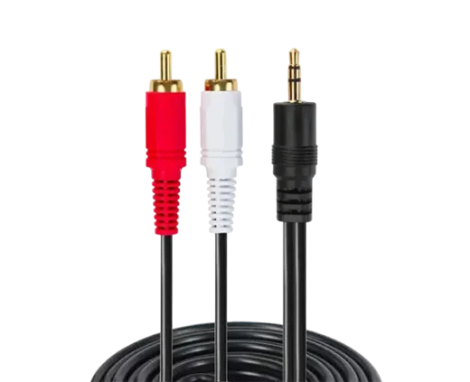 CABLE DE AUDIO 3.5MM A 2RCA