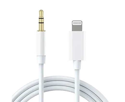 CABLE DE AUDIO LIGHTNING A 3.5 AUXILIAR