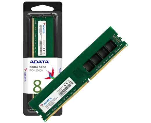 MEMORIA RAM PC ADATA / 8GB DDR4 – 3200MHZ