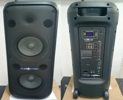 PARLANTE AMPLIFICADO AUDIO MAS MAX-208F
