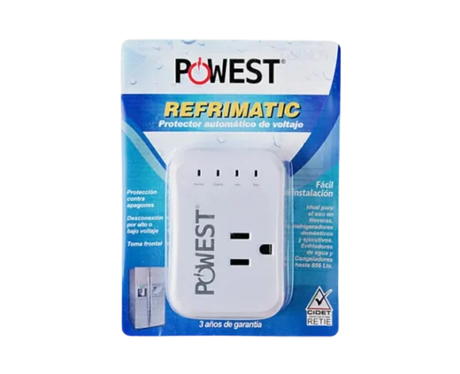 PROTECTOR DE VOLTAJE PARA ELECTRODOMÉSTICOS REFRIMATIC