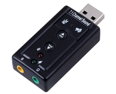 TARJETA DE AUDIO USB VIRTUAL 7.1 CHANNEL