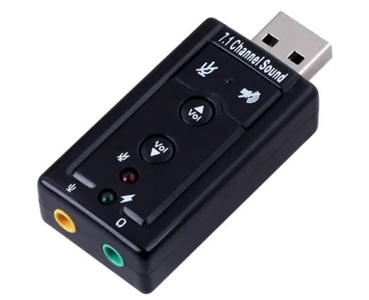 TARJETA DE AUDIO USB VIRTUAL 7.1 CHANNEL