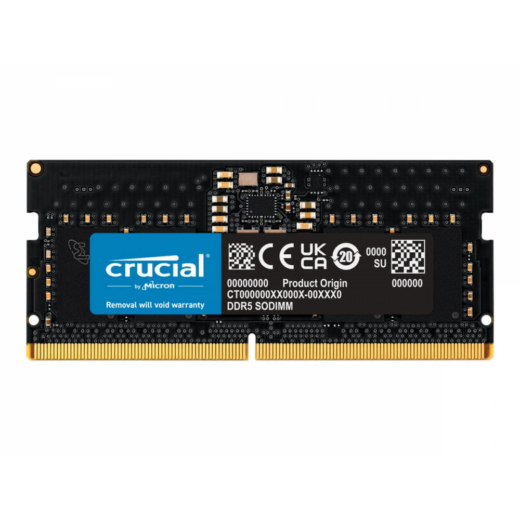MEMORIA RAM CRUCIAL 8GB DDR5-4800 SODIMM
