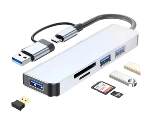 Hub USB Tipo C 5 en 1