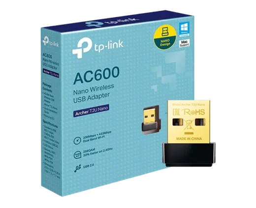 ADAPTADOR USB NANO Archer T2U Nano AC600