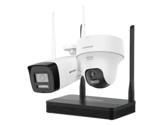 KIT Hikvision GRABADOR Y 2 CAMARAS IP WIFI