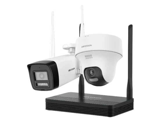 KIT Hikvision GRABADOR Y 2 CAMARAS IP WIFI