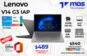 LAPTOP LENOVO V14 G3 IAP