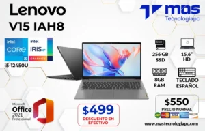 LAPTOP LENOVO V15 IAH8 I5-12450U