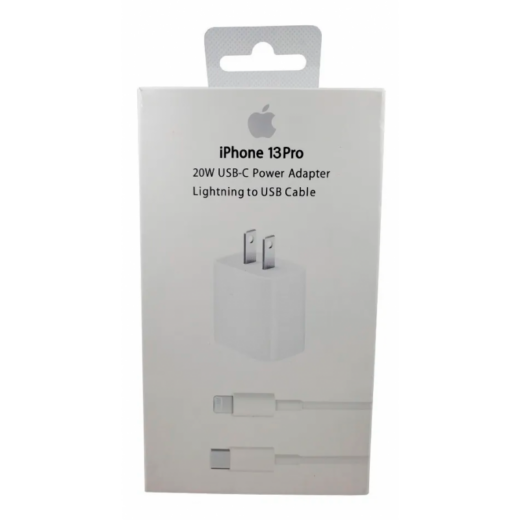 CARGADOR IPHONE 13 PRO MAX 20W USB-C