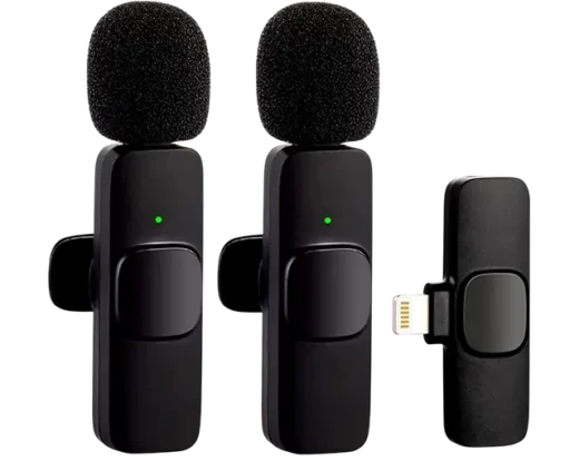 MICROFONO DOBLE F4 - CONECTOR LIGHTNING