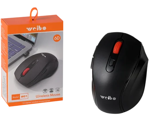 MOUSE INALAMBRICO WEIBO W01