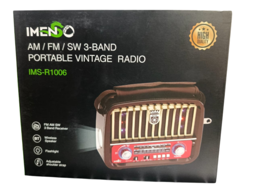 Parlante Bluetooth IMENSO IMS-R1006