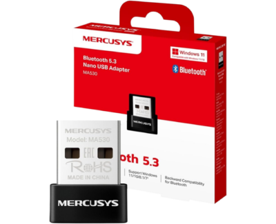 ADAPTADOR BLUETOOTH 5.3 NANO USB MERCUSYS MA530