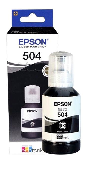 Tinta epson generica negra 504