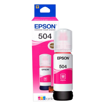 Tinta epson generica rosa 504