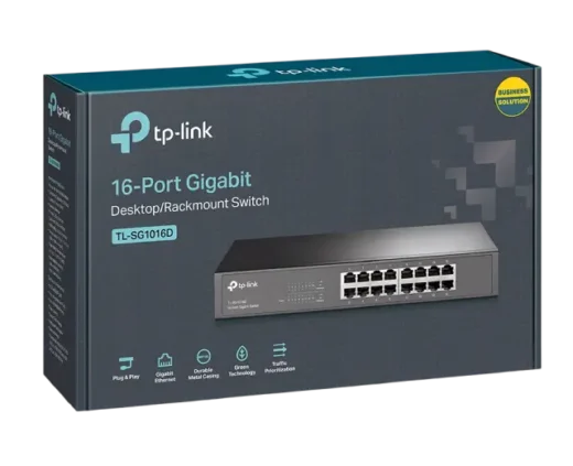 Switch TP-LINK 16 puertos Gigabit TL-SG1016D