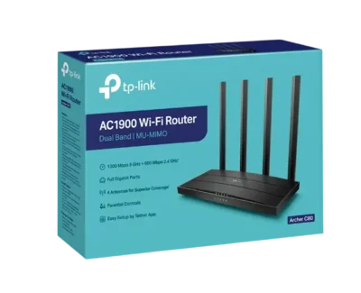 Router Inalámbrico de Doble Banda AC1900 MU-MIMO TP-LINK