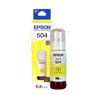 Tinta epson generica amarilla 504