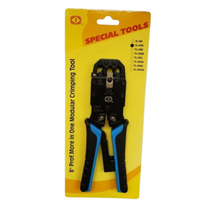 ponchadora 8'' prof.more in one modular crimping tool azul tl-200R