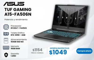 PORTATIL ASUS A15 FA506N