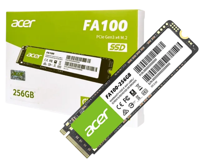 ACER DISCO SOLIDO 256GB M.2 PCIe Gen3