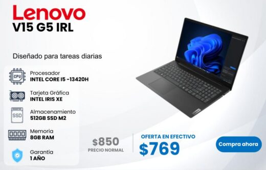 PORTATIL LENOVO V15 G5 IRL
