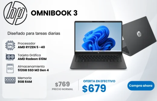PORTATIL HP OMNIBOOK 3 14-HY0050LA