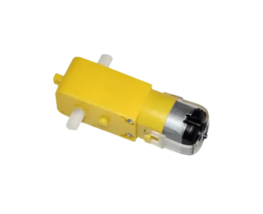 Motorreductor amarillo de plástico (Recto | Tipo L)